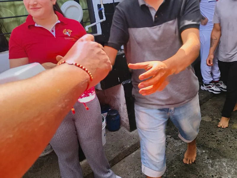 Celebración Virgen de las Mercedes — CAI Divino Niño, Buga